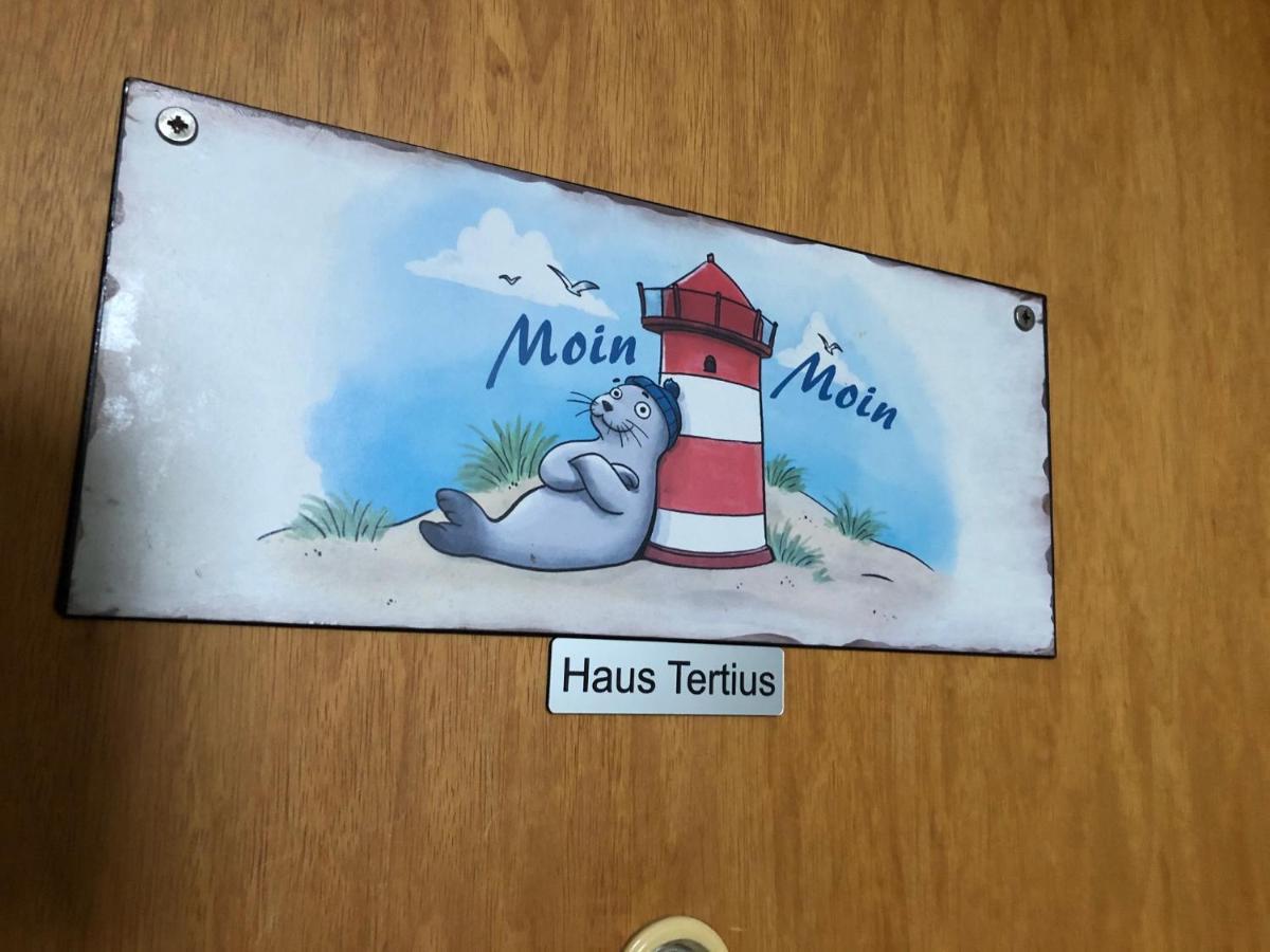 Haus Tertius - Strand- Und Hafennahe Ruhige Ferienwohnung Büsum Extérieur photo